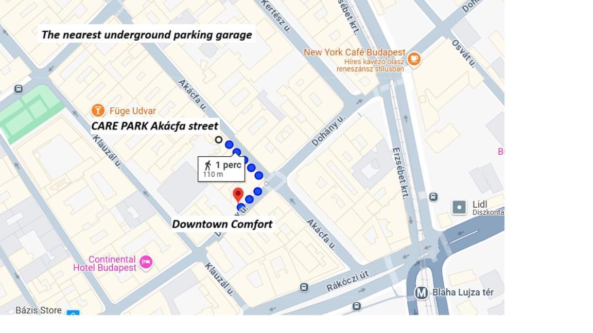 Downtown Comfort Βουδαπέστη Εξωτερικό φωτογραφία
